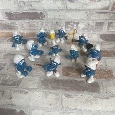 Bundle of 10 Vintage Smurf