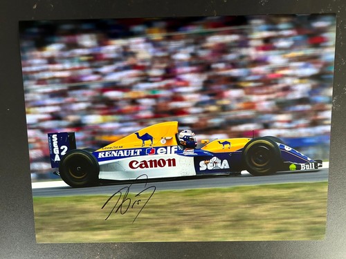 Signed 16x12 photo - , alain