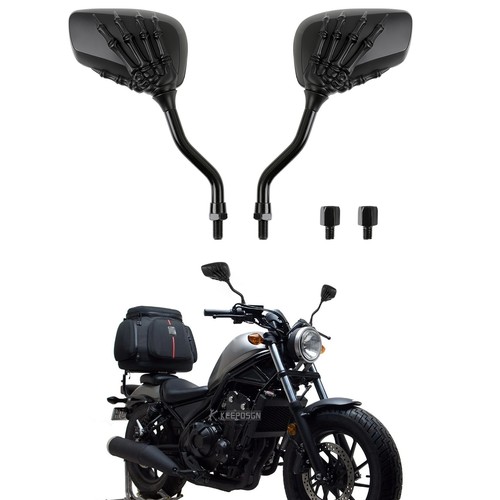Side mirrors black - 2x,