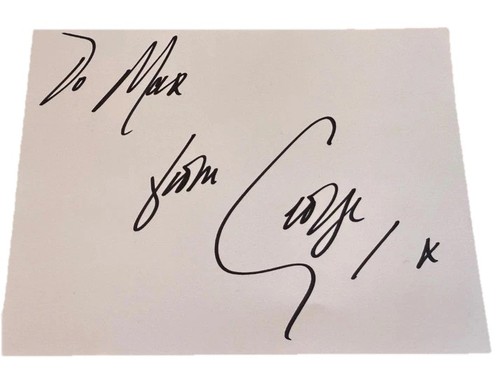 George michael autographed - george,