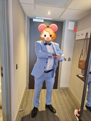 Men blue suit 2 piece - m&s, men's