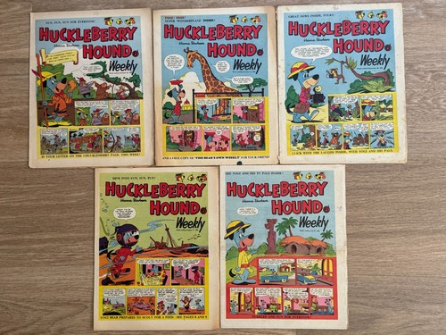 Huckleberry hound weekly comic - weekly,