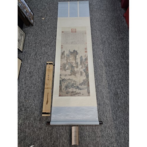 Chinese hanging scroll repro - chinese,