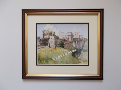 Railway print cuneo - by,