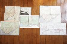 Wales Welsh Area Bus Route Map x6 Western Welsh Red & White