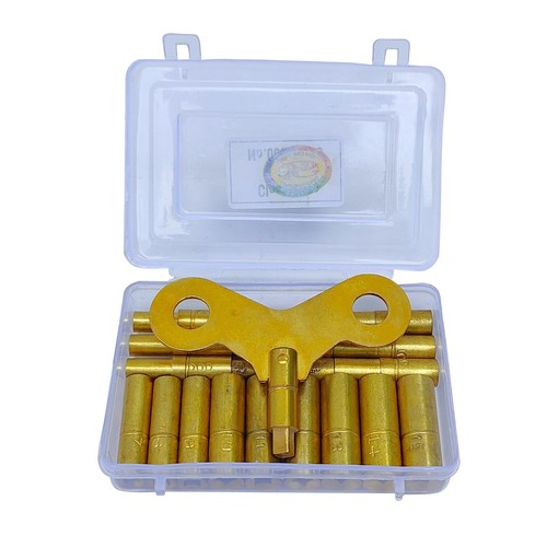 Piece clock winding key - piece, set