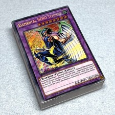 Yugioh GX Jaden Yuki Premium 81 Card Deck Elemental HERO Tempest + Extras