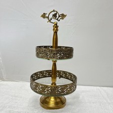 Two Tier Metal Cake Stand