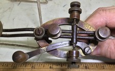 TWIN-ROD 1890s BRASS vintage
