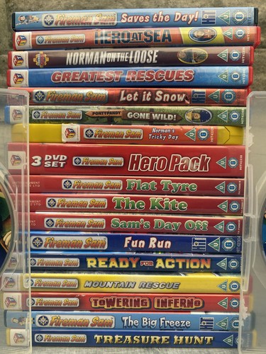 21x fireman sam dvd - fireman,