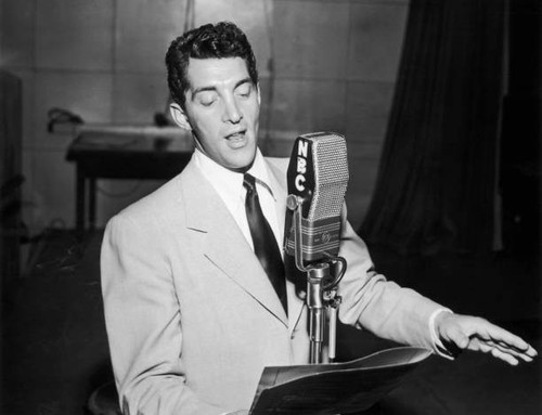 Singer dean martin stands - singer,