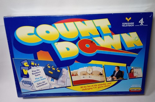 Countdown board game - game, –