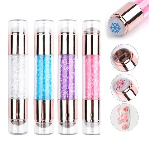 3pcs double head - silicone, nail
