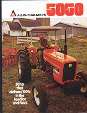 Allis-Chalmers "5050" Tractor Brochure Leaflet