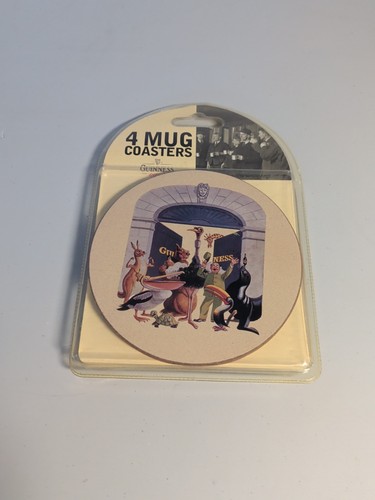 Guinness coasters set 4 - of,