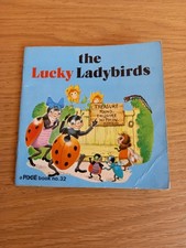 A Vintage Small Pixie Book no 32 "the Lucky Ladybirds" - 1975