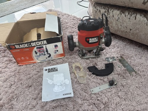 Black and decker plunge - and, router