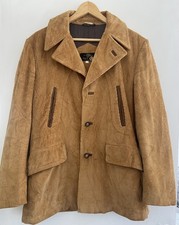 Mens Light Brown 1970s Vintage