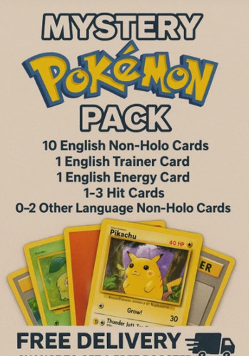 Pokemon card mystery pack - mystery,