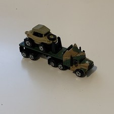 Micro Machines Galoob 1989 Military Semi Truck Volkswagen Schwimmwagen Army