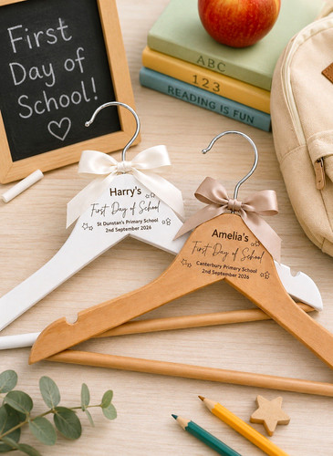 Personalised white wooden - personalised,