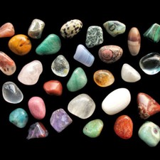 Crystal tumble stone - tumble,
