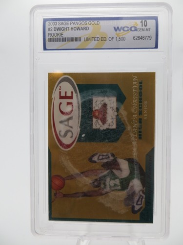Wcg gem mint dwight howard - gem,