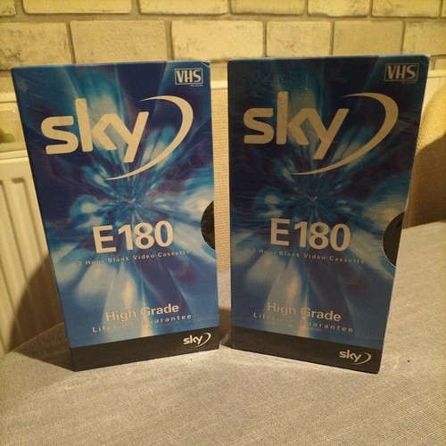 Sky 180 vhs recordable - 2x,