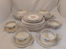 Susie Cooper PATRICIA ROSE Plates Bowls Cup + Saucer Vegetable Dish **YOU CHOOSE
