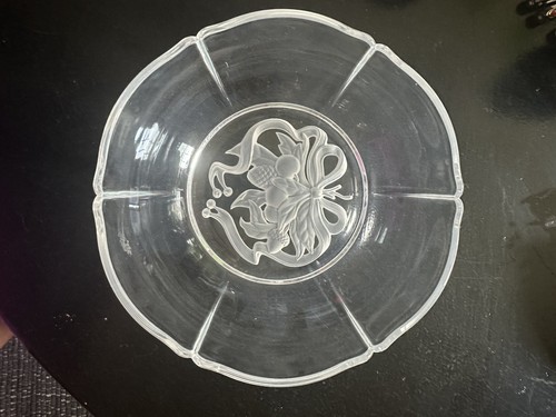 Tiffany crystal platter - tiffany, &