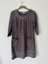 Boden Women Mini Corduroy Pale Purple Casual Dress Size 14