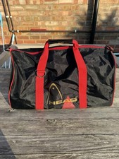 Head Holdall Gym Sports Tennis Bag Black Red