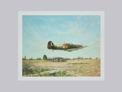 Hawker hurricane aviation art - hurricane,