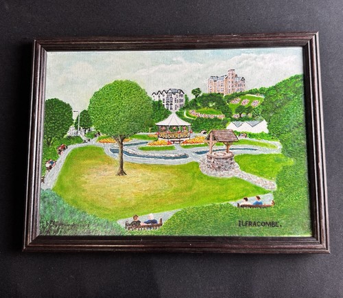 Original signed oil painting - signed,