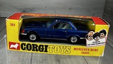Corgi 393 Mercedes Benz 350SL Whizzwheels car In Original Box Blue