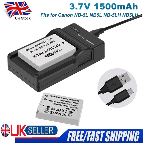 2pcs 5lh battery - 2pcs, nb-5l/5lh