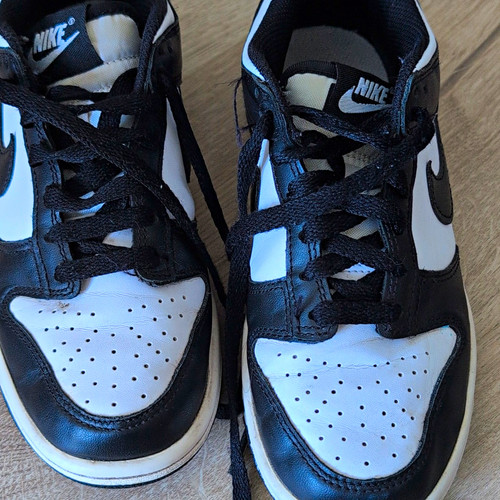 Nike black white low - black/white,