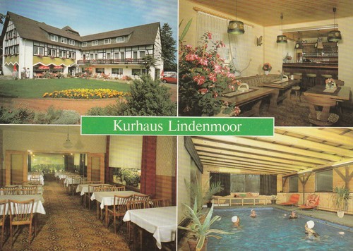 Postcard kurhaus lindenmoor - kurhaus,
