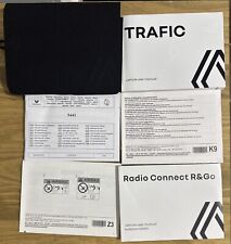 RENAULT  TRAFIC HANDBOOK OWNERS MANUAL SERVICE BOOK 2021-2025 GENUINE