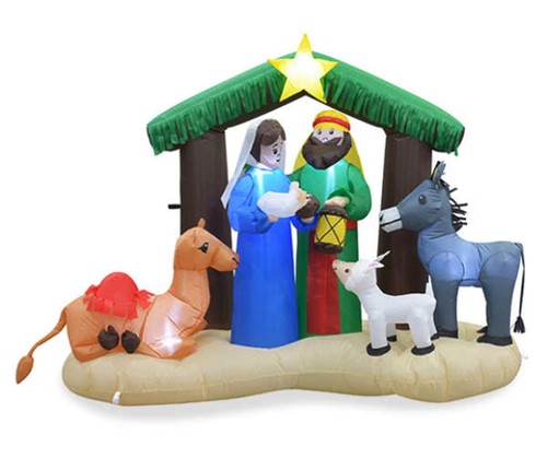 Winter wonder inflatable - winter,