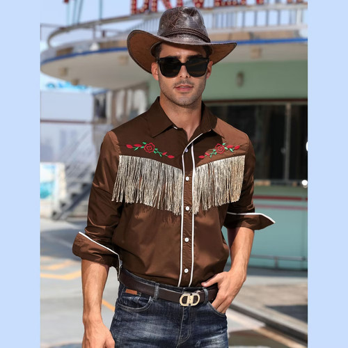 Yesfashion men western - yesfashion,