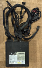 Corsair RM650x 80 PLUS Gold, 650 W Fully Modular ATX Power Supply Unit - Black