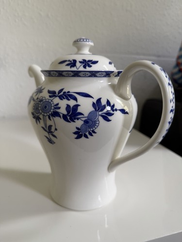 Minton blue delft fine - blue, bone