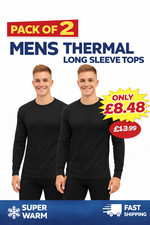 2 x Full Sleeve Mens Thermal