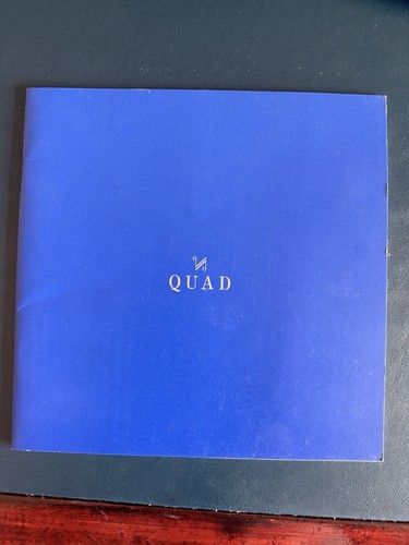Quad and electrostatic - 99,