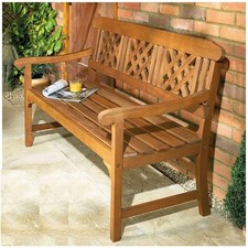 3 Seater Wooden Garden Bench
