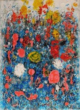 Original mixed media abstract