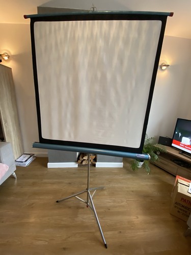 Vintage pathescope cine screen - vintage,