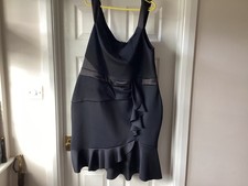 Ladies Lipsy black dress new no label size 24