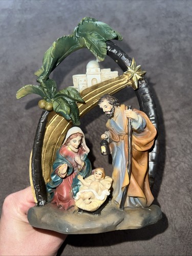 Nativity scene christmas tea - nativity,